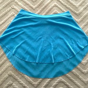 Bullet pointe skirt blue